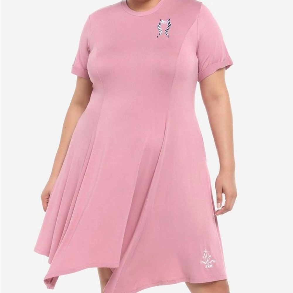 Her universe Star Wars Ahsoka Tano T-Shirt Dress Plus Size